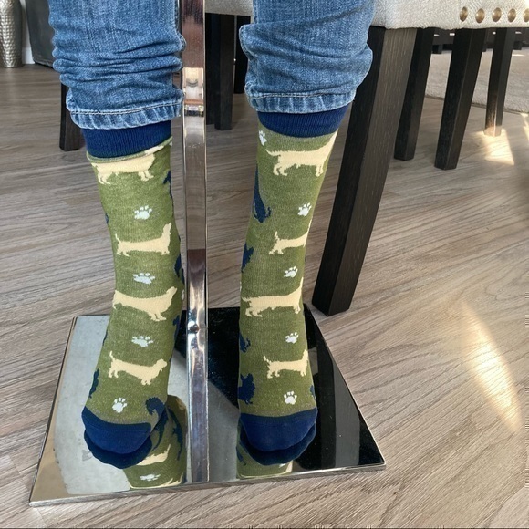 💋 Dog 🐶 pet lover crew socks 🧦 NEW - Picture 5 of 10